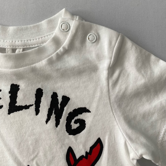 STELLA McCARTNEY KIDS Infant Boys Short Sleeve T-Shirt 6m 18m NWT - Picture 2 of 6